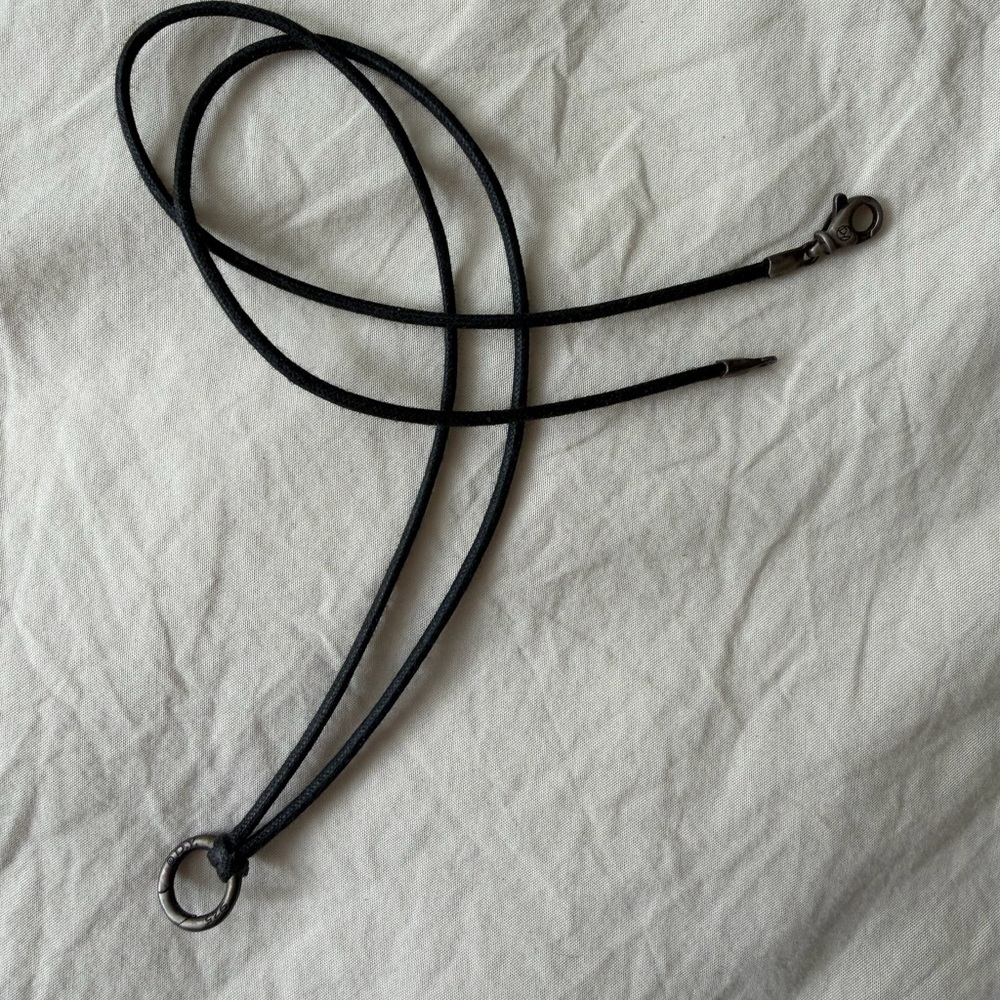 David Yurman Circle Amulet Necklace. Never worn